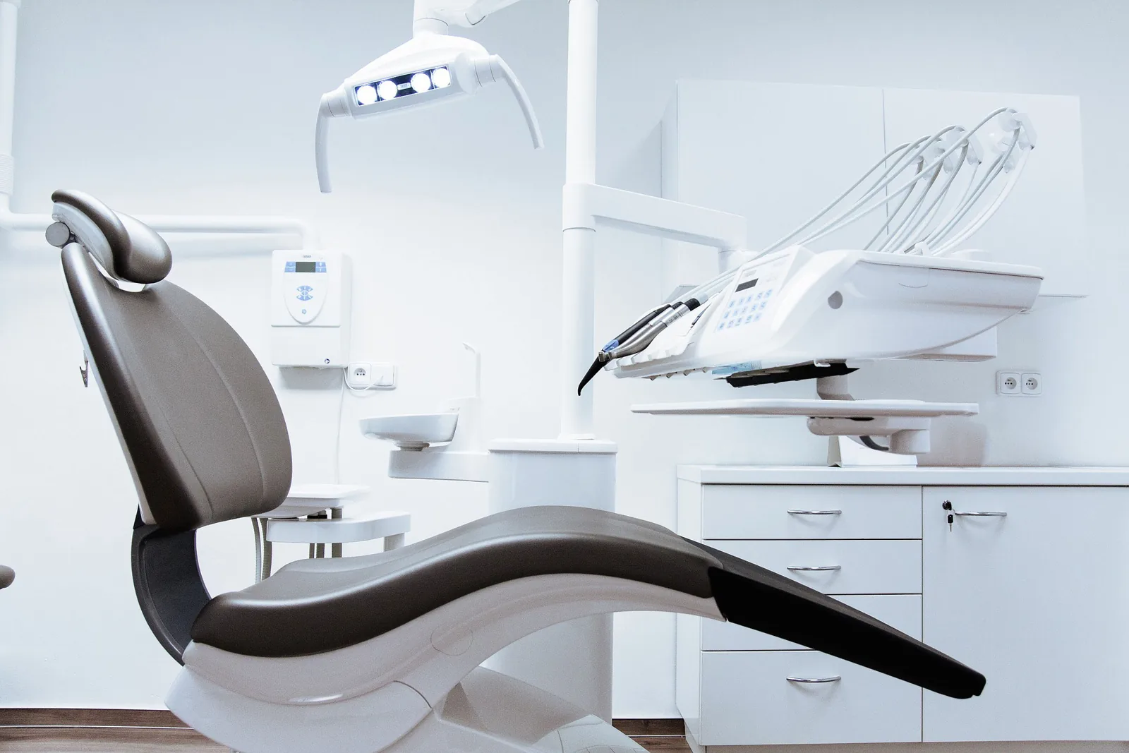 A dental treatment room